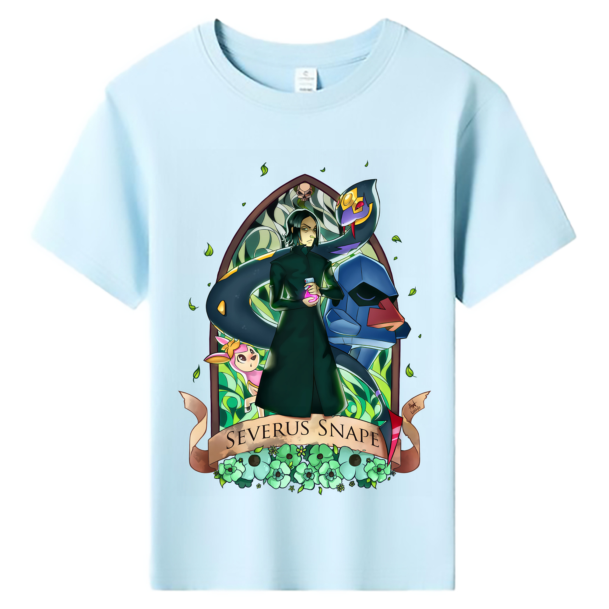 （画像用） Harry Potter ハリー・ポッターシリーズ 綿100％キッズTシャツ（フロントプリント）